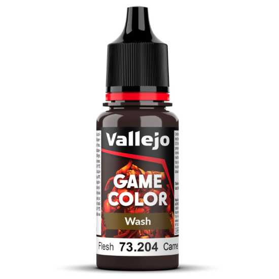 Vallejo Game Color 73.204 Flesh Wash, 18 ml